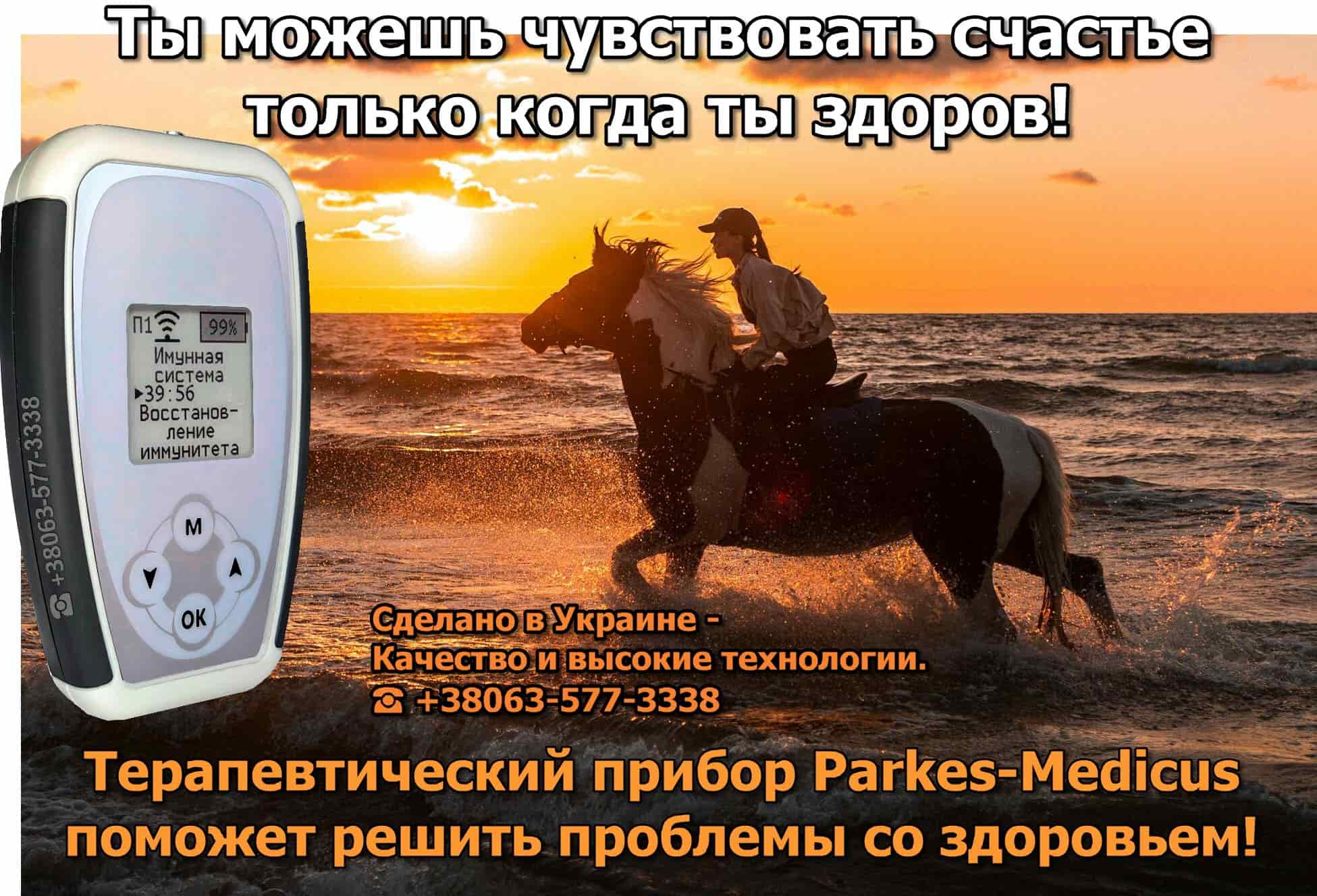 Прибор мини-доктор «Parkes-Medicus» для коррекции (реабилитации) широкого спектра состояний